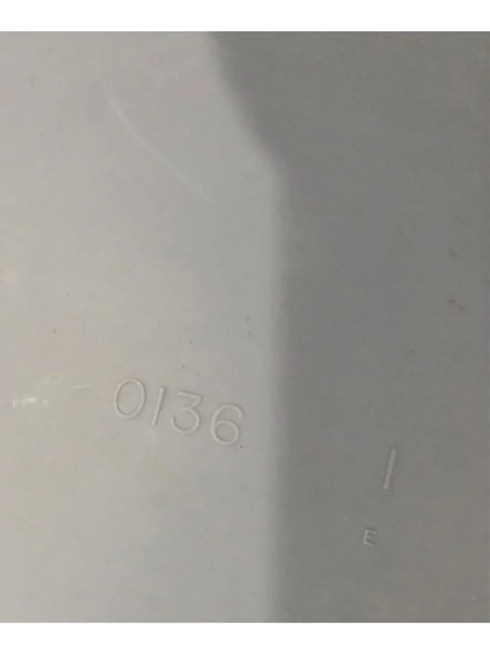 Vintage Rubbermaid STORAGE BOX LID ONLY 0136 (Match 0135) BLUE Lid 16 x 11.